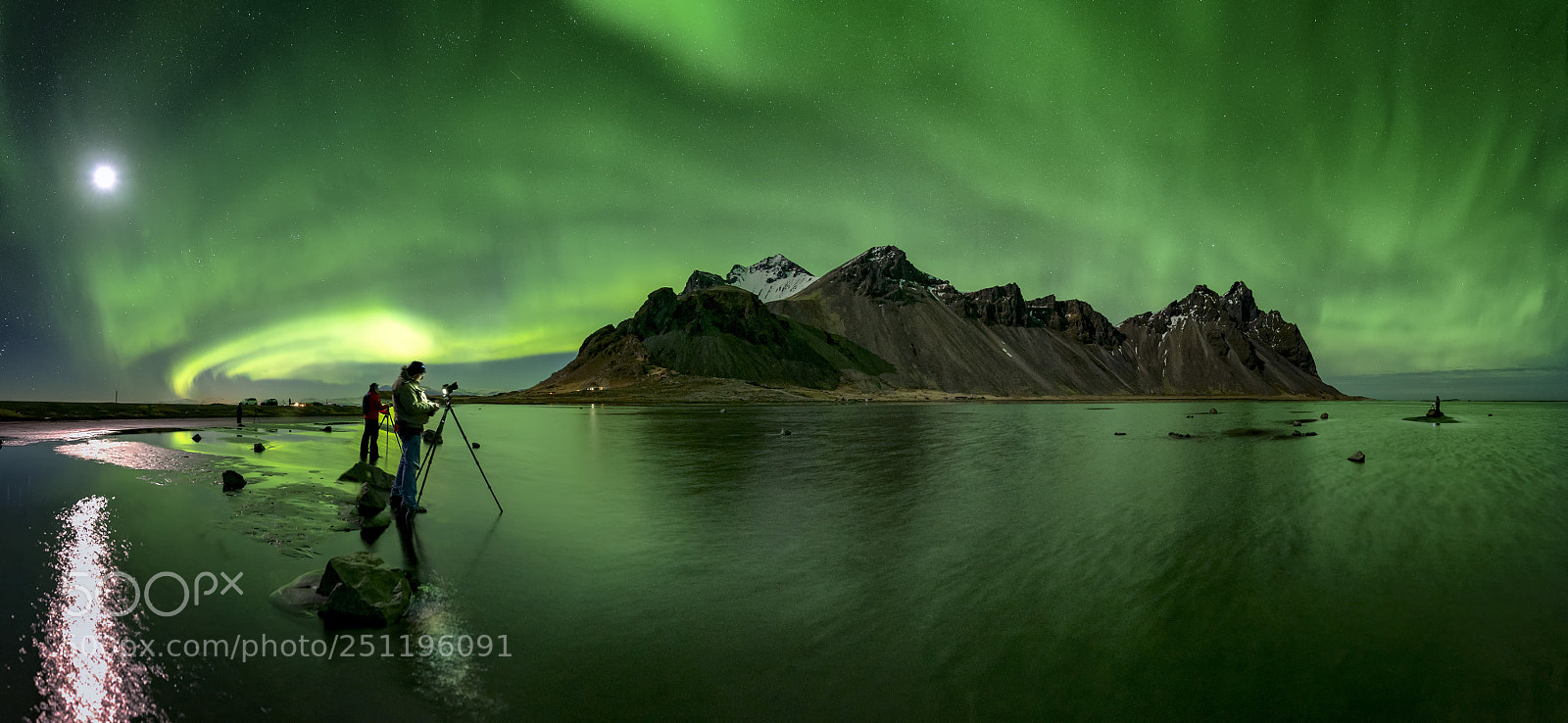 Sony a7S sample photo. Aurora photographers at vestrahorn photography