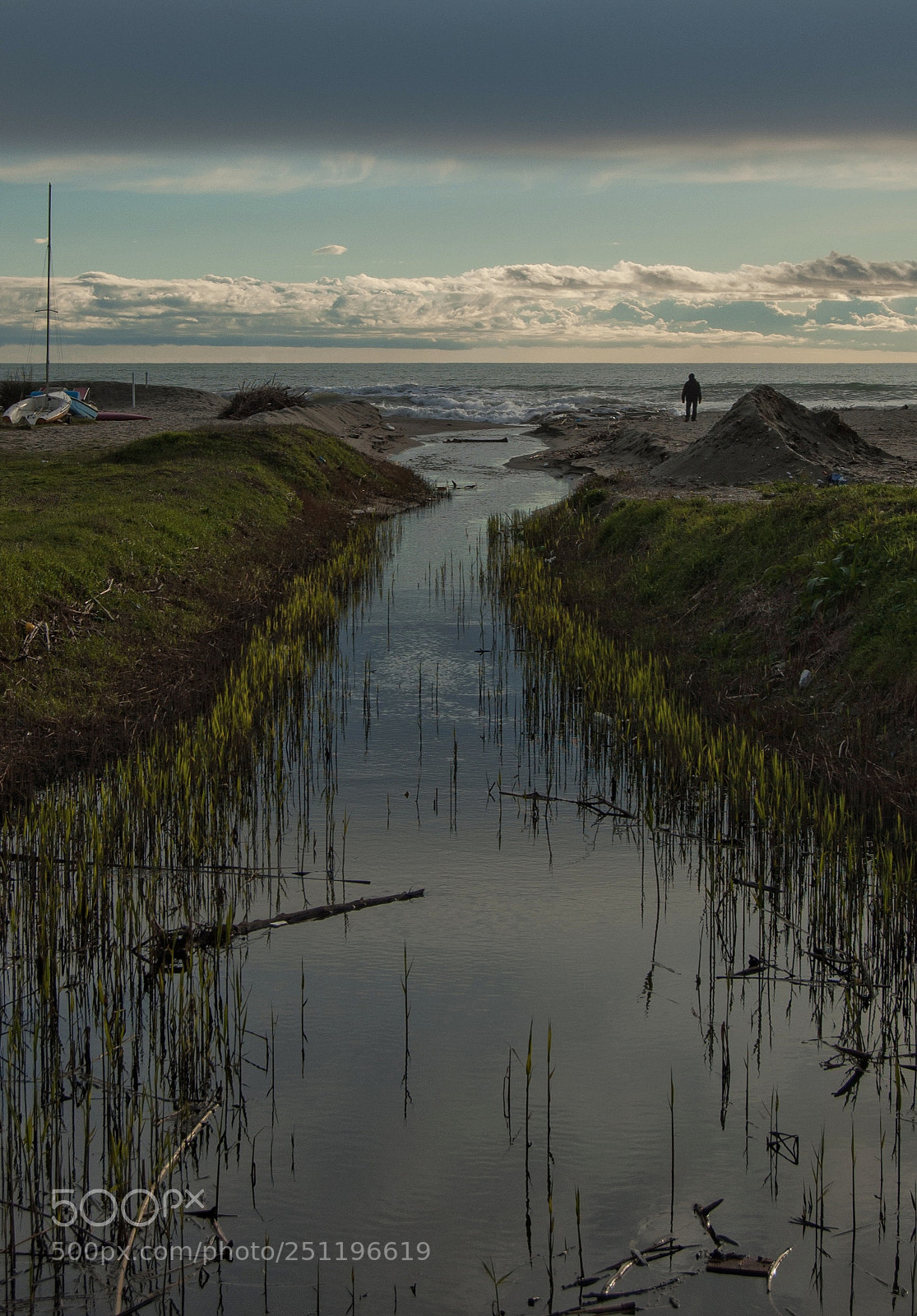 Nikon D50 sample photo. The sea in front ... photography