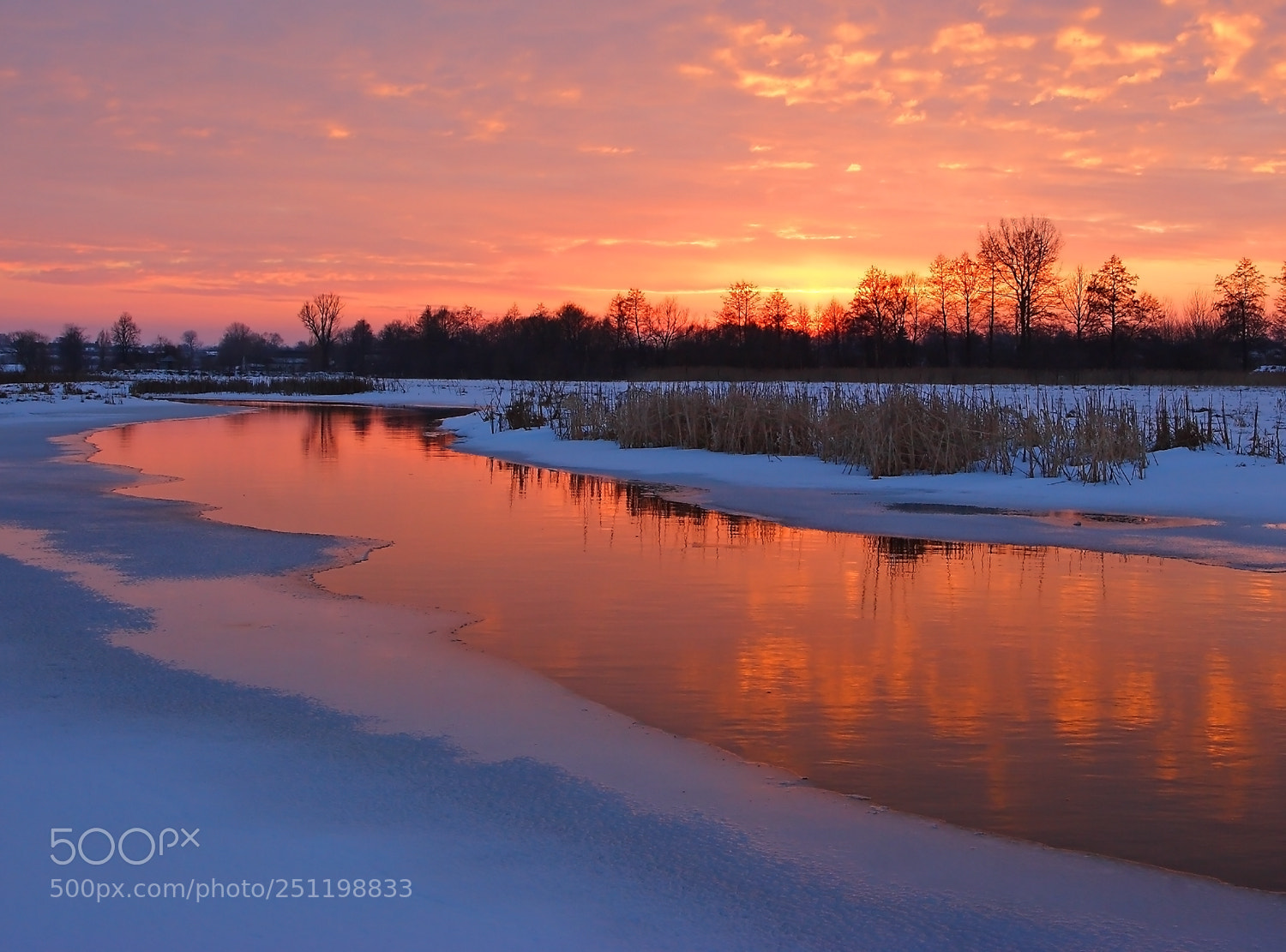 Canon EOS 20D sample photo. The river at sunset photography