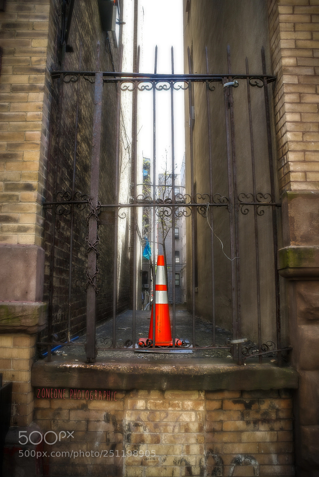 Sony Alpha DSLR-A100 sample photo. Alley, new york photography