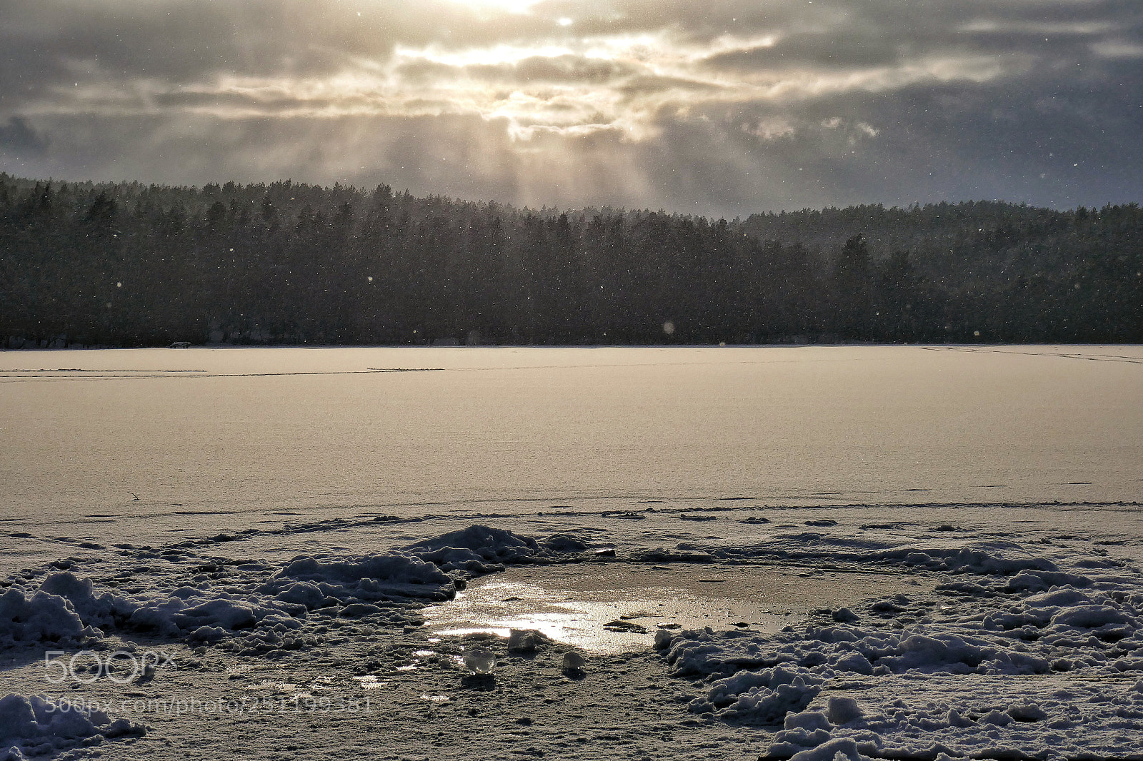 Panasonic Lumix DMC-ZS100 (Lumix DMC-TZ100) sample photo. Sunset on the lake photography