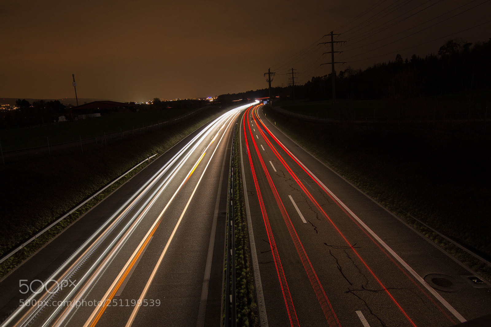 Canon EOS 700D (EOS Rebel T5i / EOS Kiss X7i) sample photo. Lighttrails at night photography