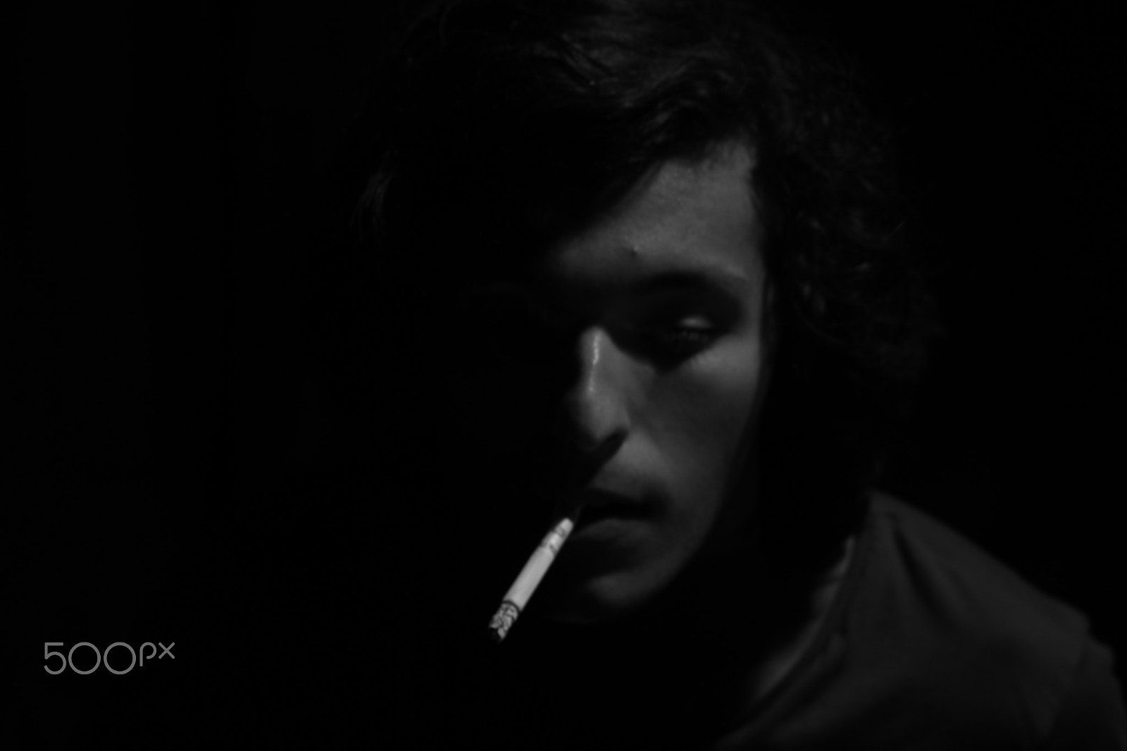 Canon EF 50mm F1.8 II sample photo. Smoking - hurting photography