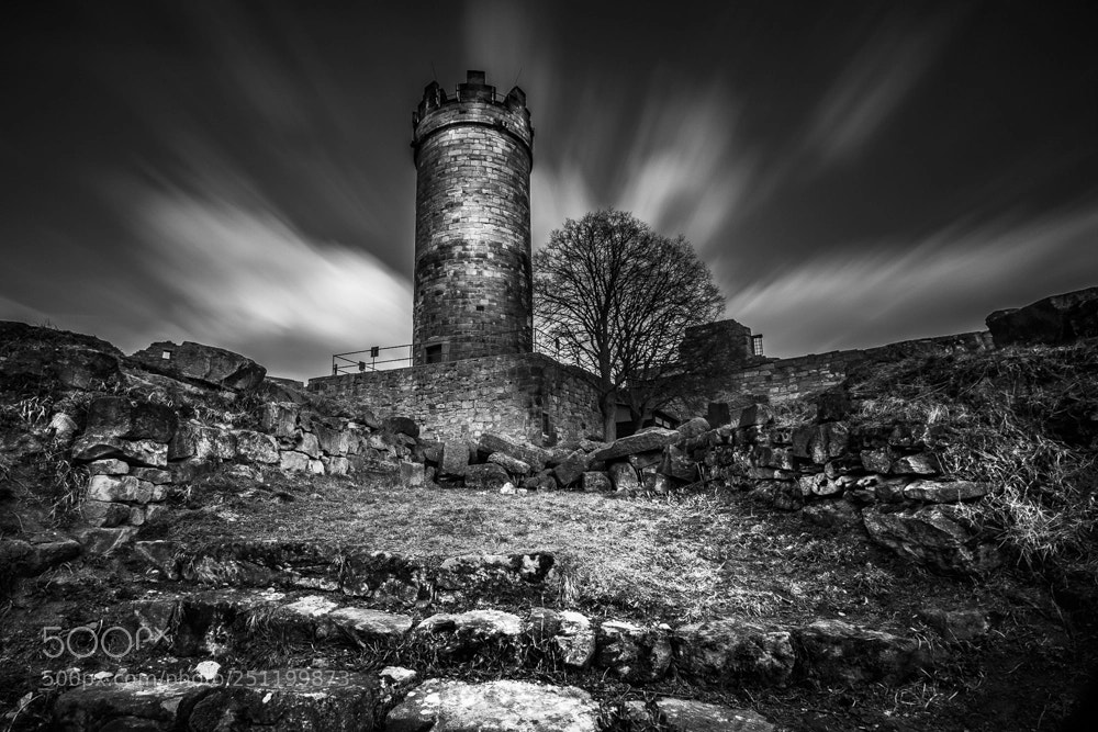Fujifilm X-T1 sample photo. Storm tower photography