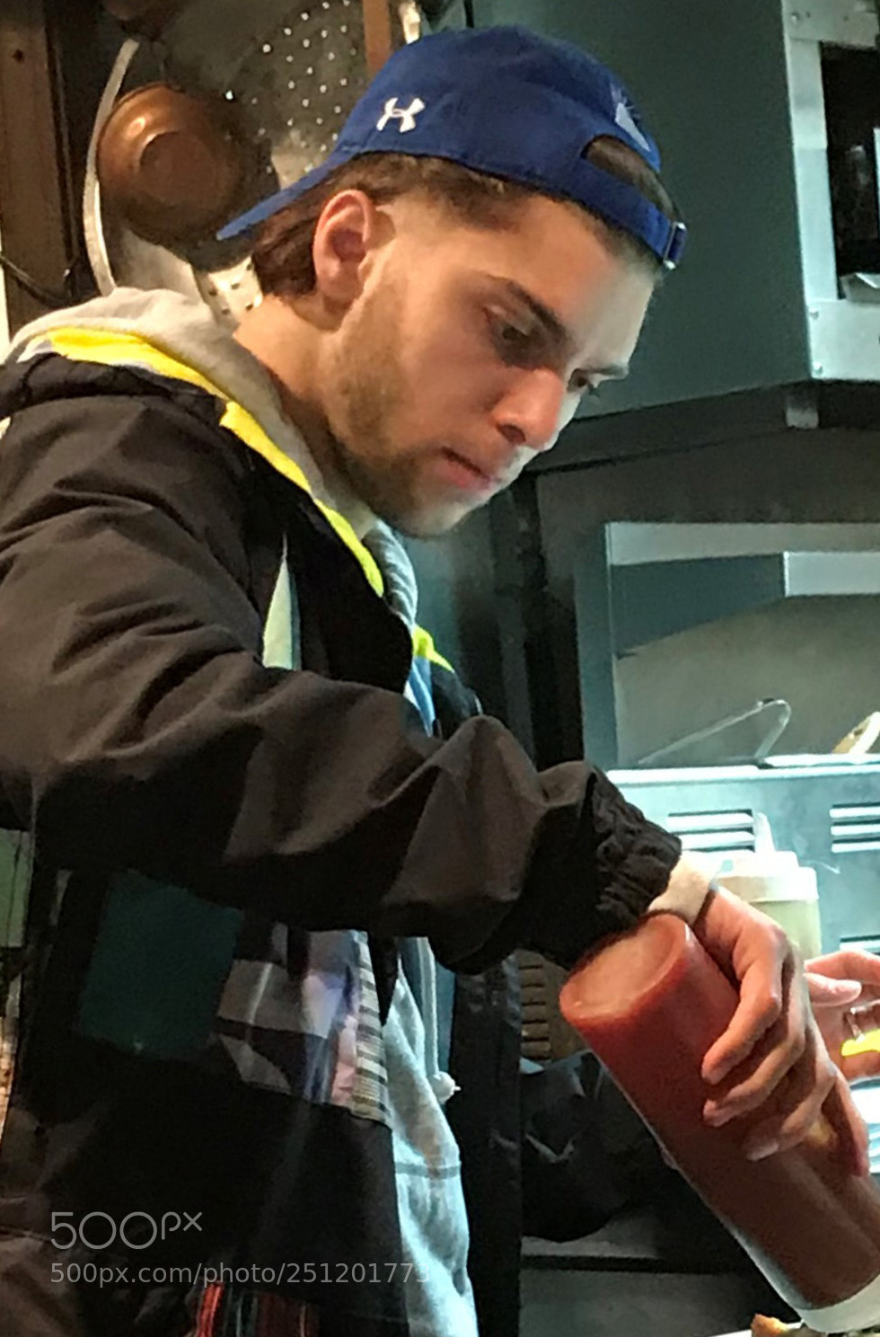 Apple iPhone 7 Plus sample photo. A chef at work photography