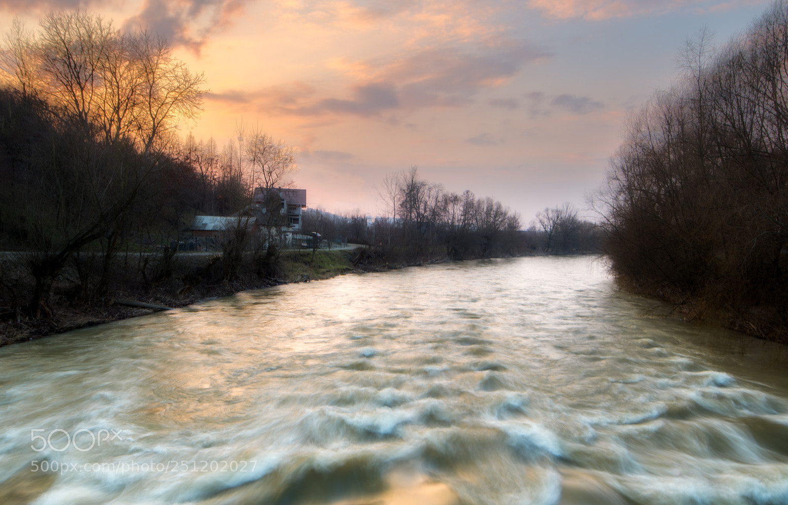 Nikon D850 sample photo. Angry river photography