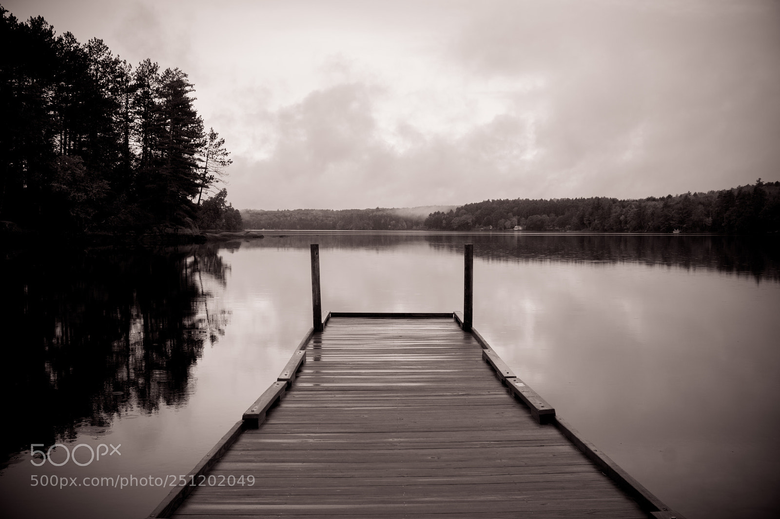 Sony a6000 sample photo. Dock in a lake photography