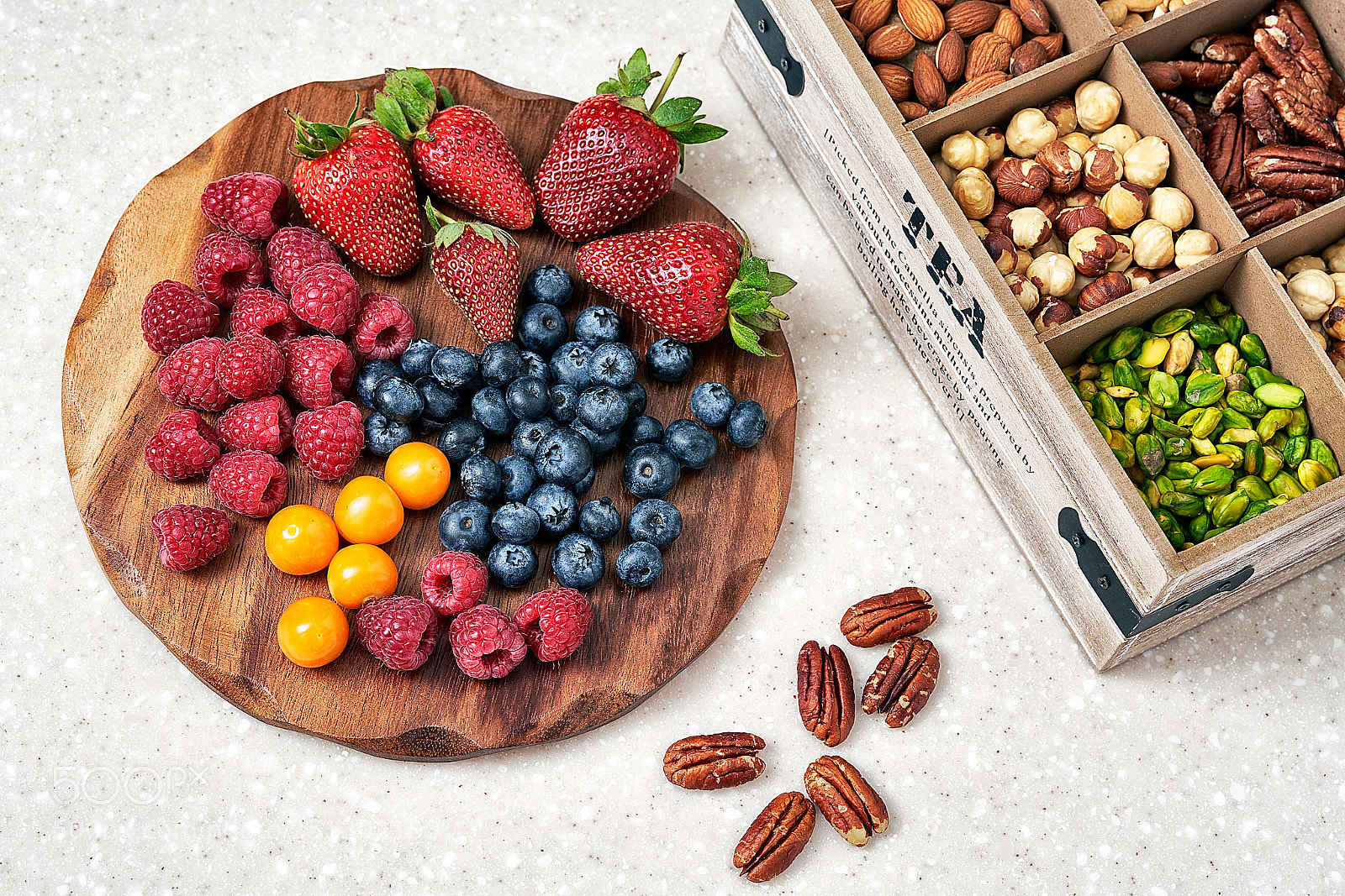 Sony a7R III sample photo. Berries&nuts photography