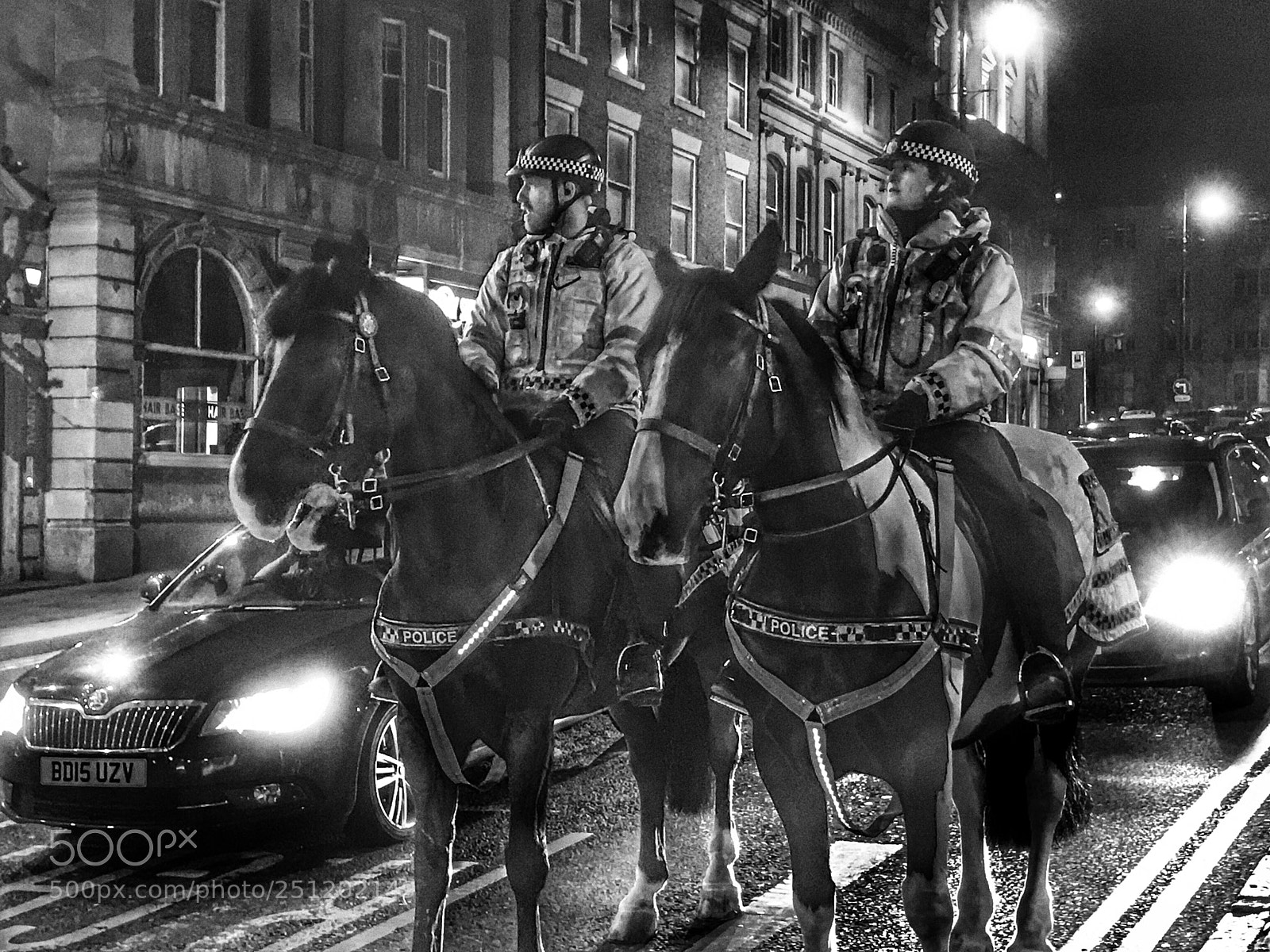 Apple iPhone 7 Plus sample photo. Police horses photography