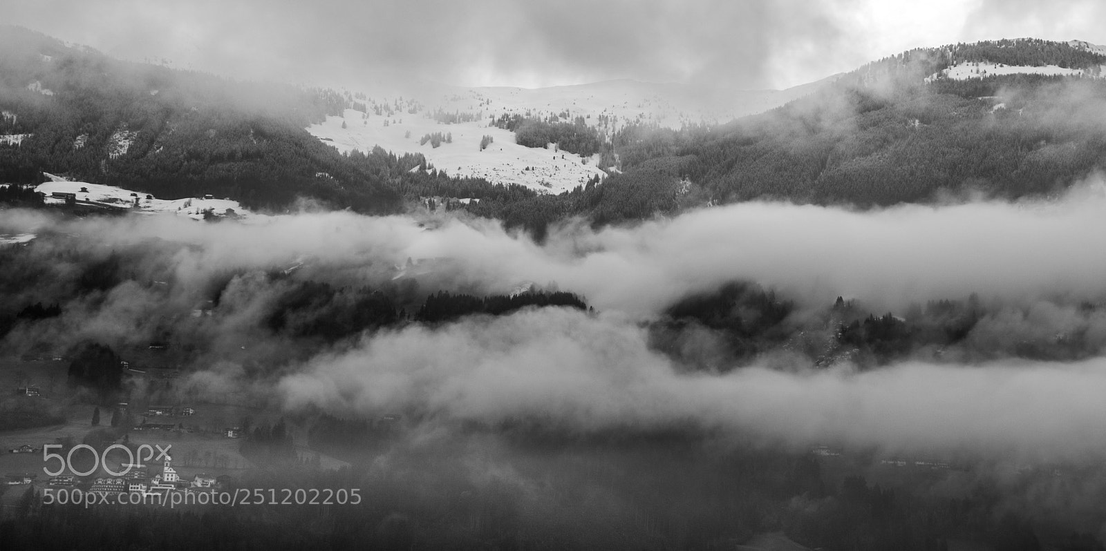 Nikon D7100 sample photo. Clouds and mountains photography