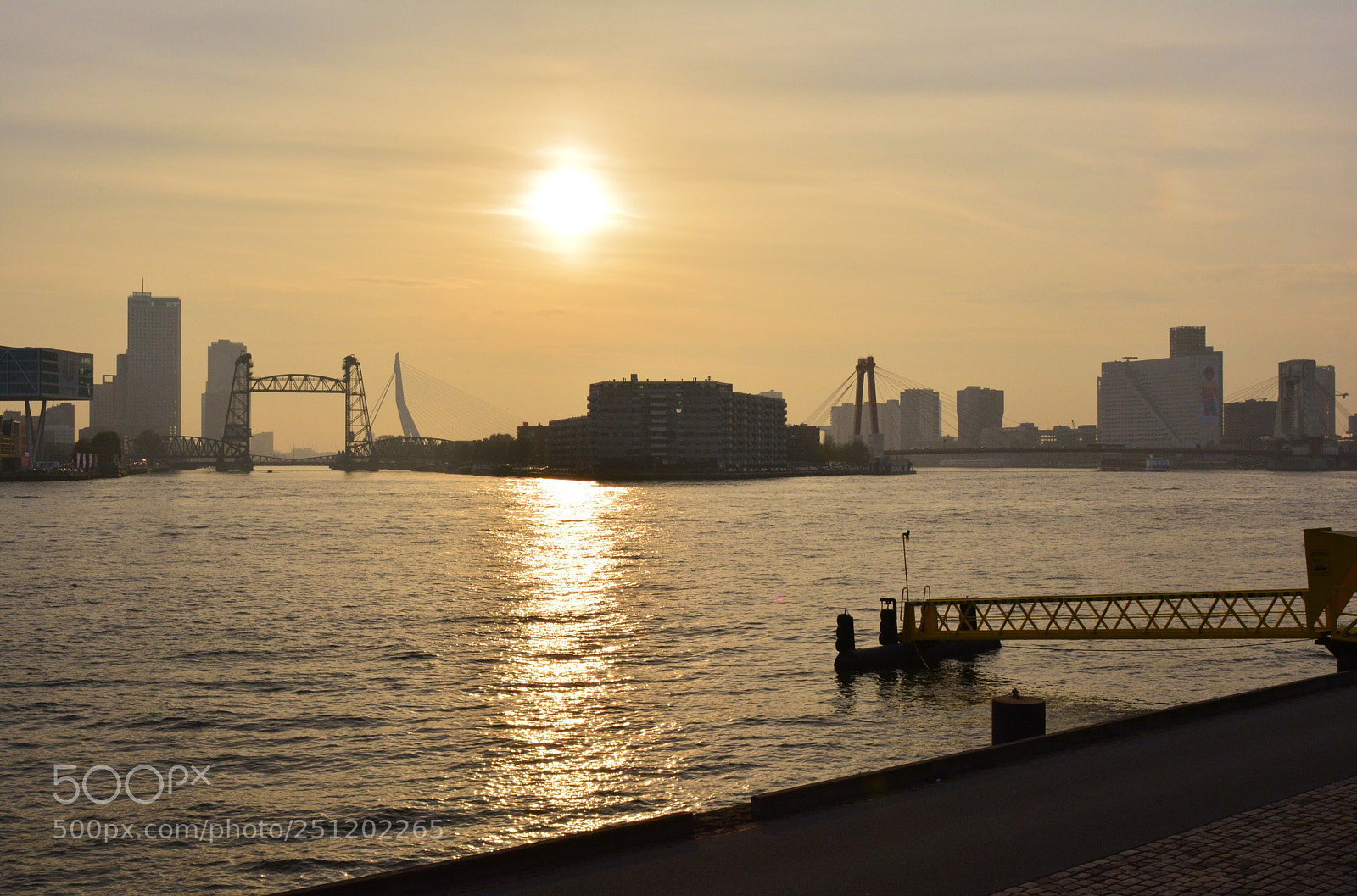 Nikon D5200 sample photo. Skyline rotterdam the netherlands photography