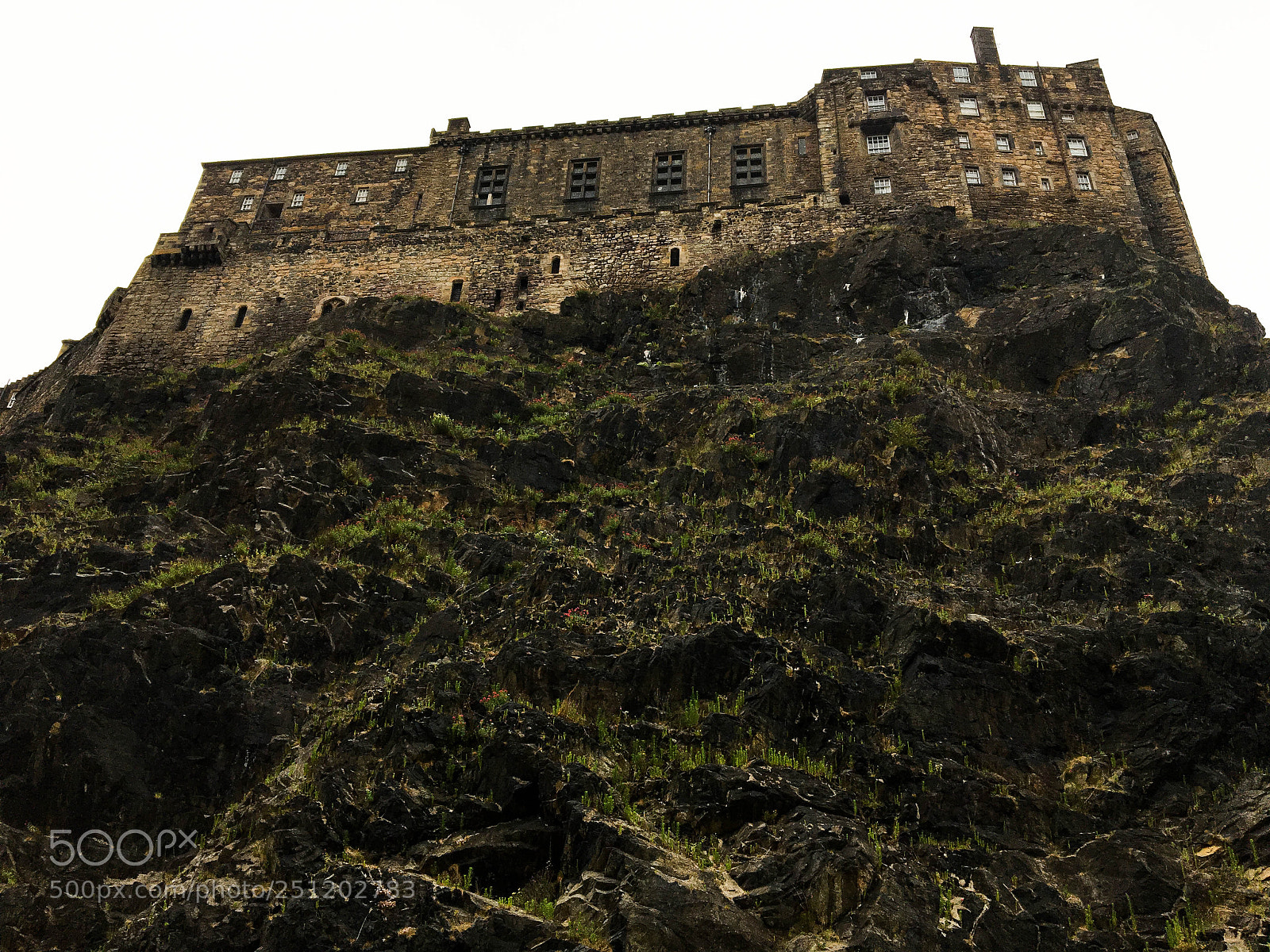 Apple iPhone 6s sample photo. Edinburgh castle photography