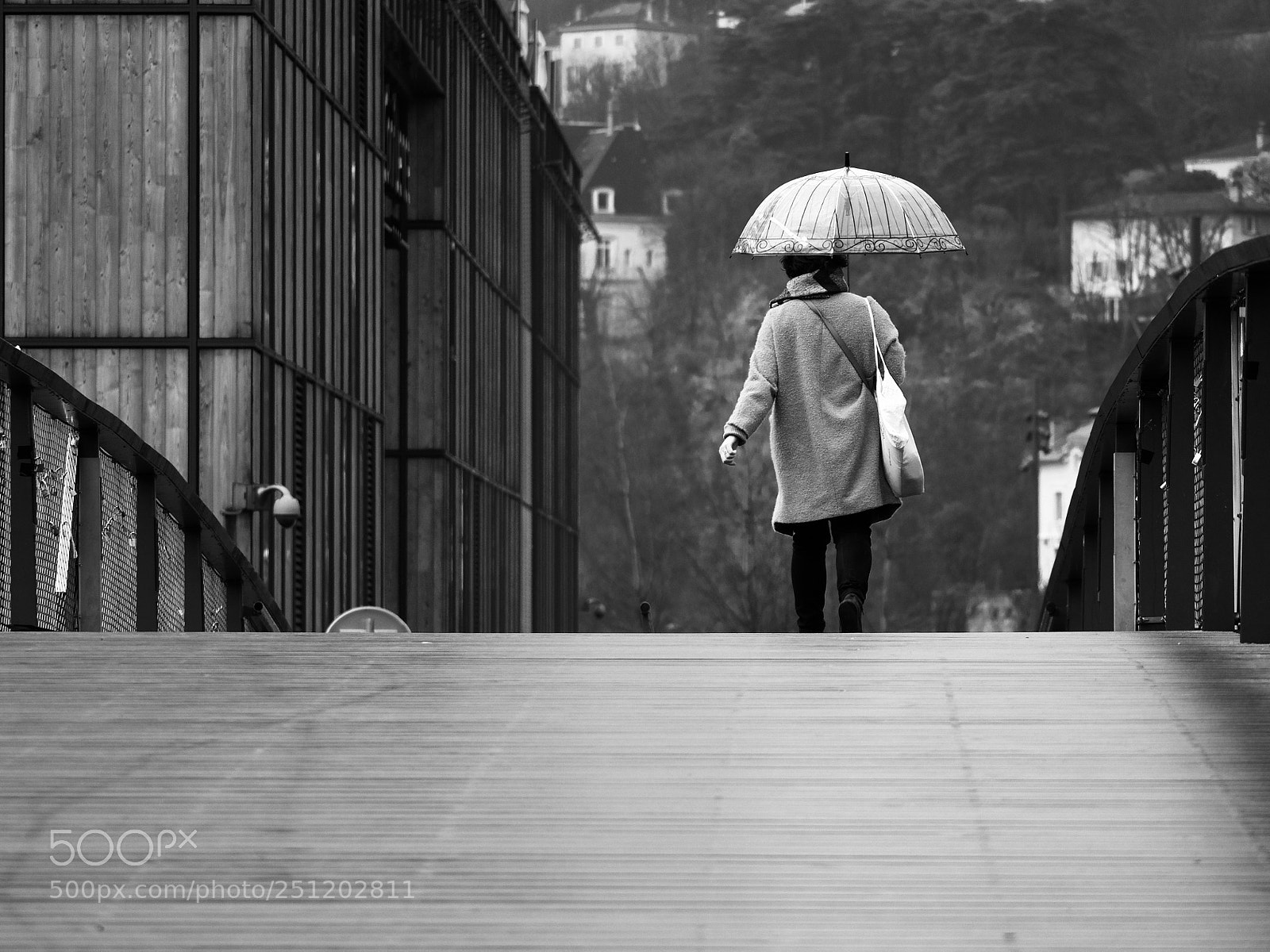 Panasonic Lumix DC-GH5 sample photo. Pluie monochrome photography