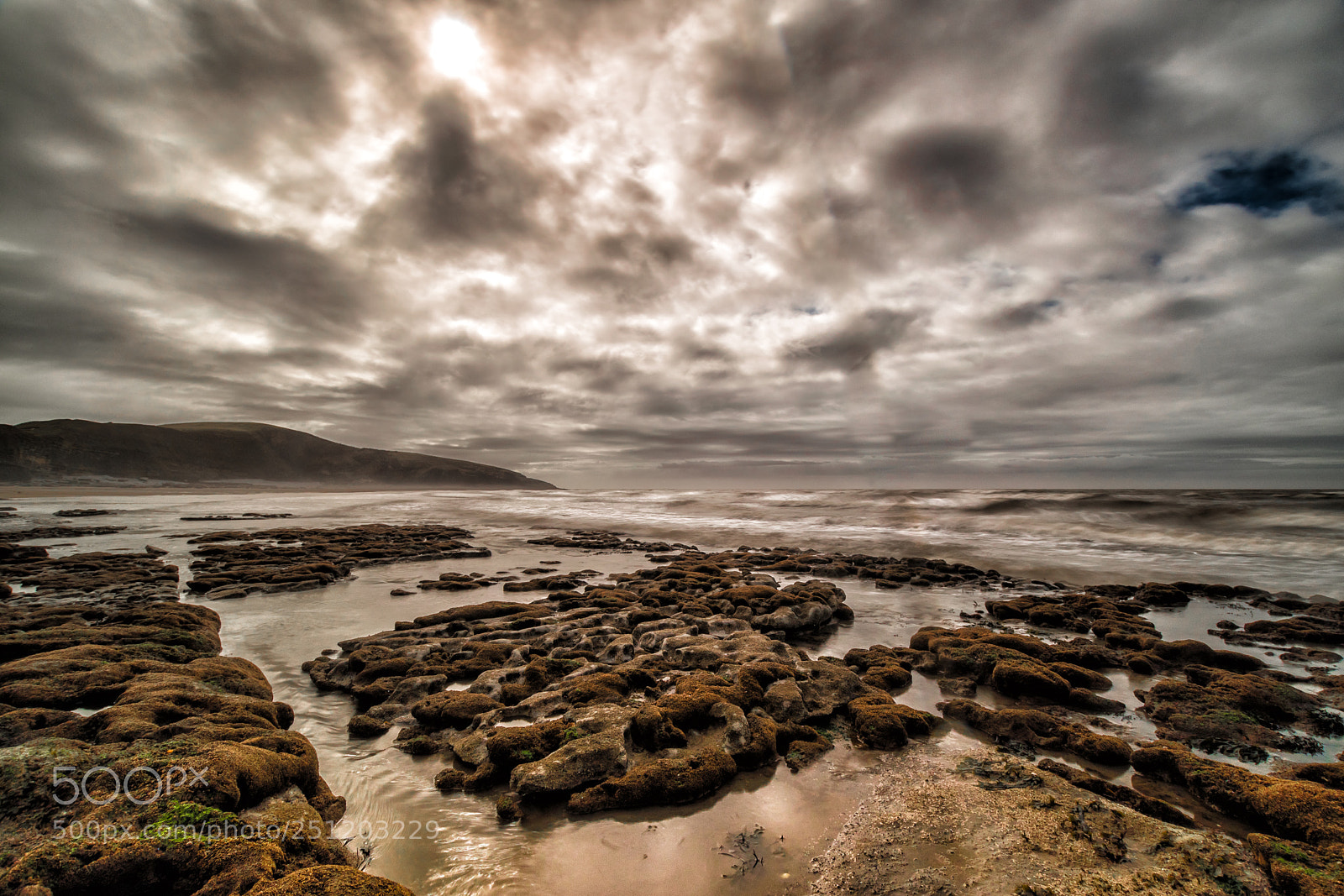 Nikon D5500 sample photo. Beach under clouds photography