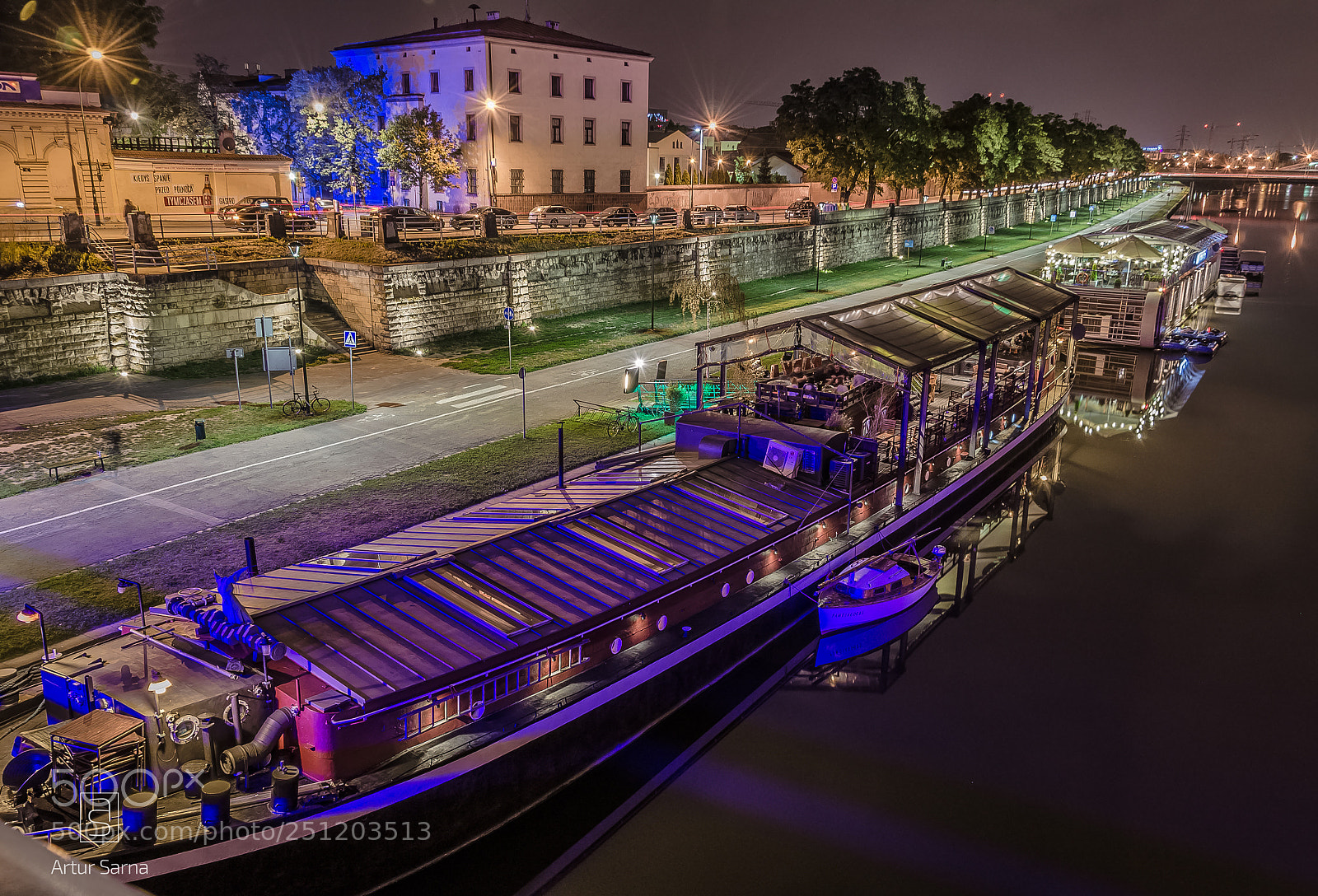 Nikon D5100 sample photo. Barges on the vistula photography