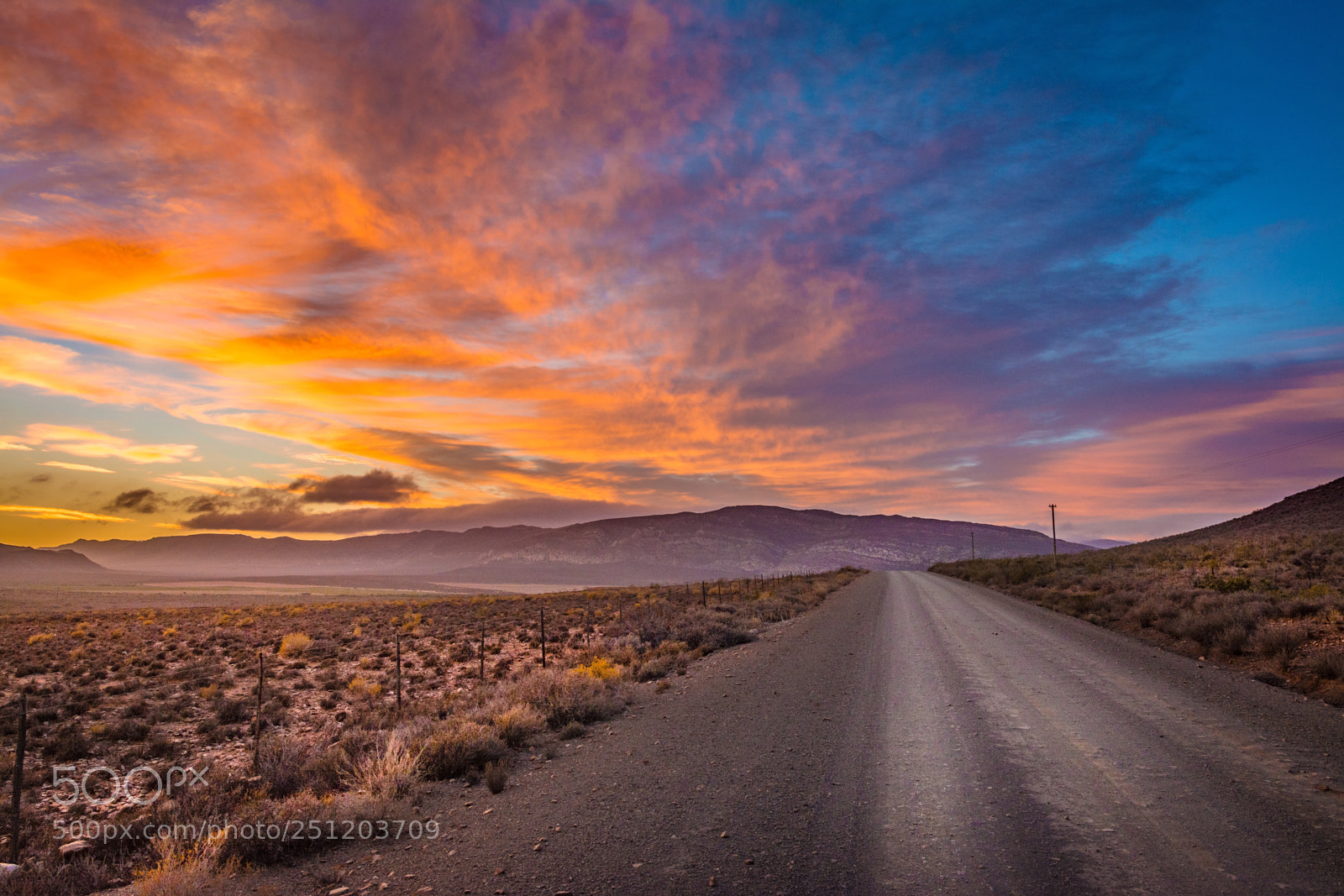Nikon D7100 sample photo. Sunrise in the karoo photography