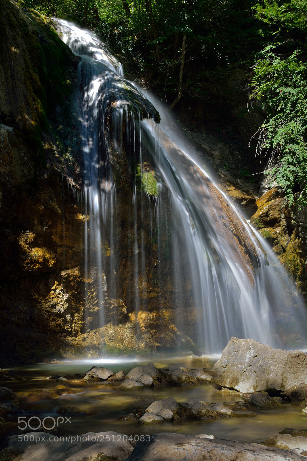 Nikon D5200 sample photo. Waterfall photography