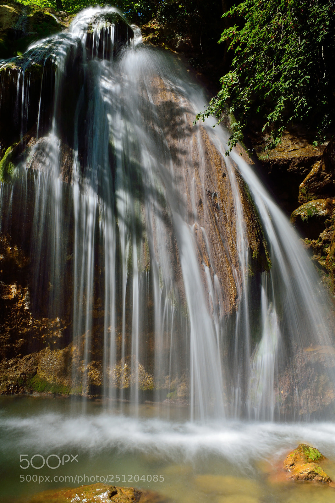 Nikon D5200 sample photo. Waterfall photography