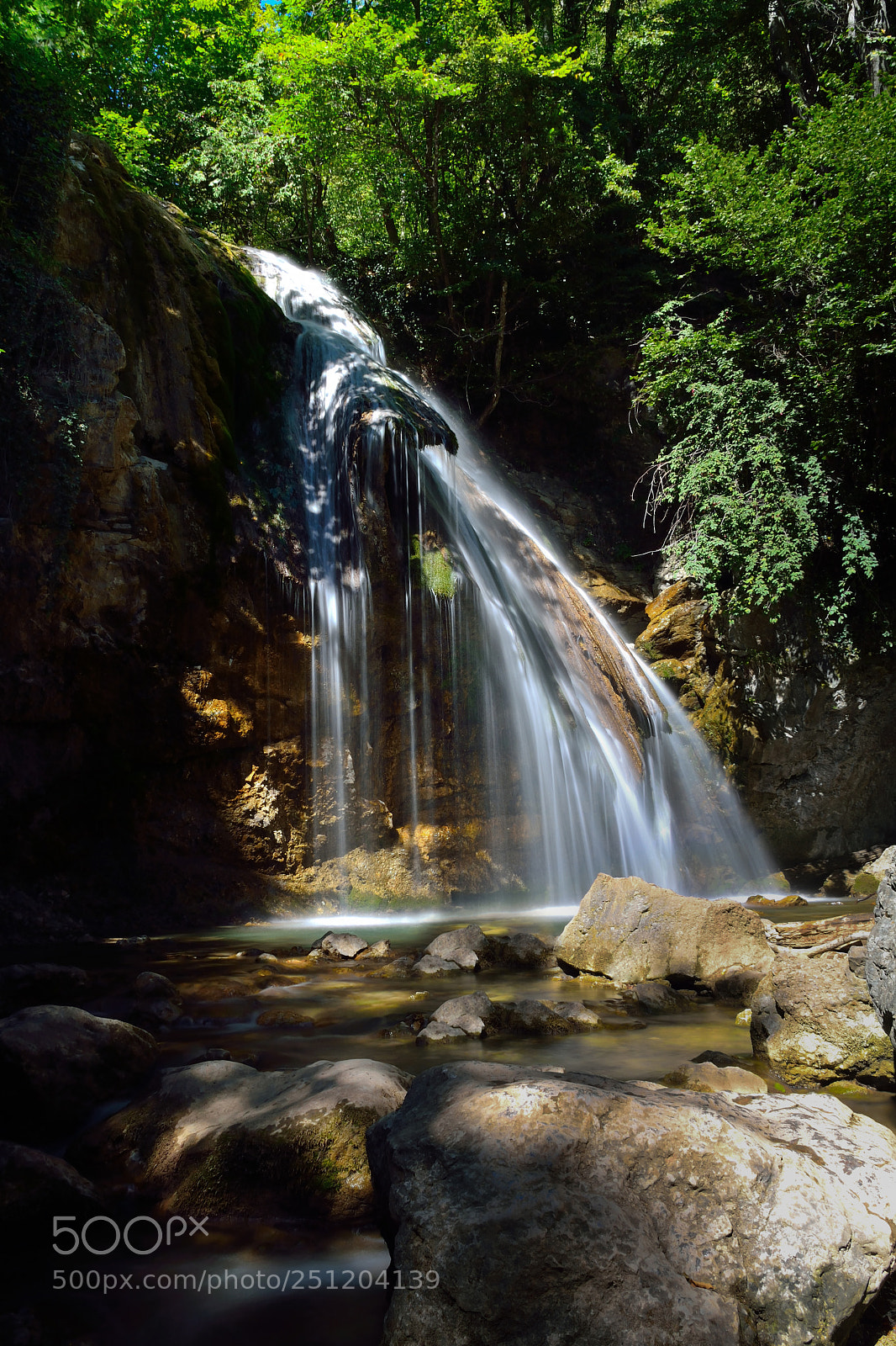 Nikon D5200 sample photo. Waterfall photography