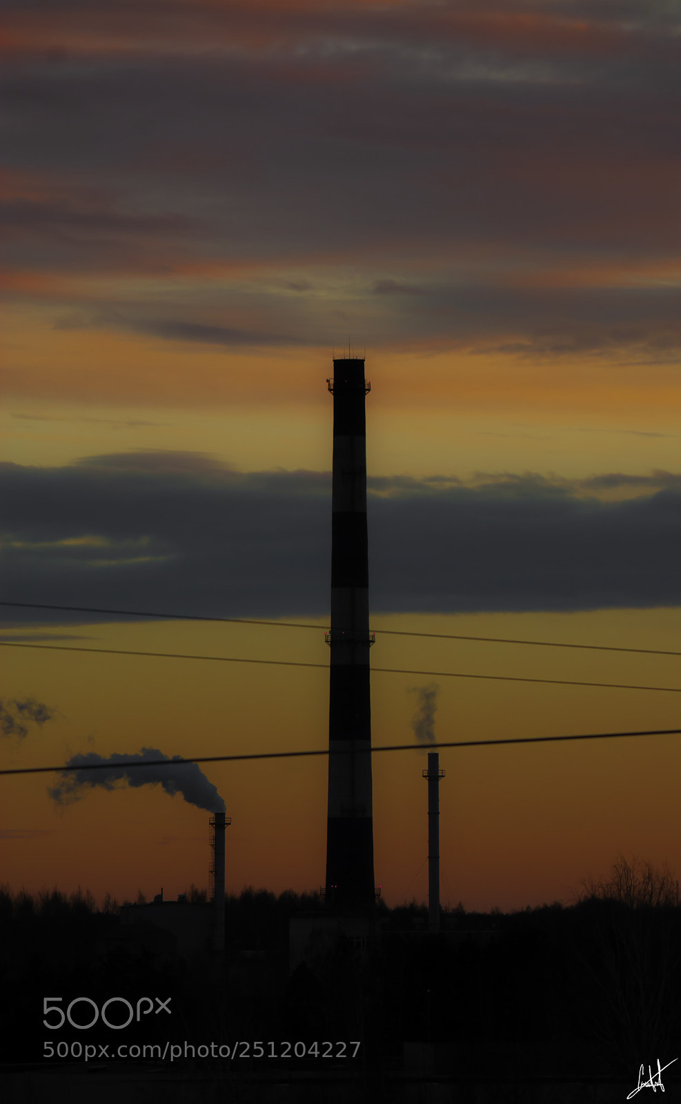 Nikon D200 sample photo. Just chimneys photography