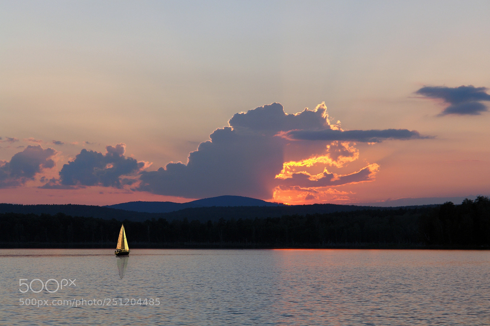 Sony DSC-R1 sample photo. Sailing at sunset. photography