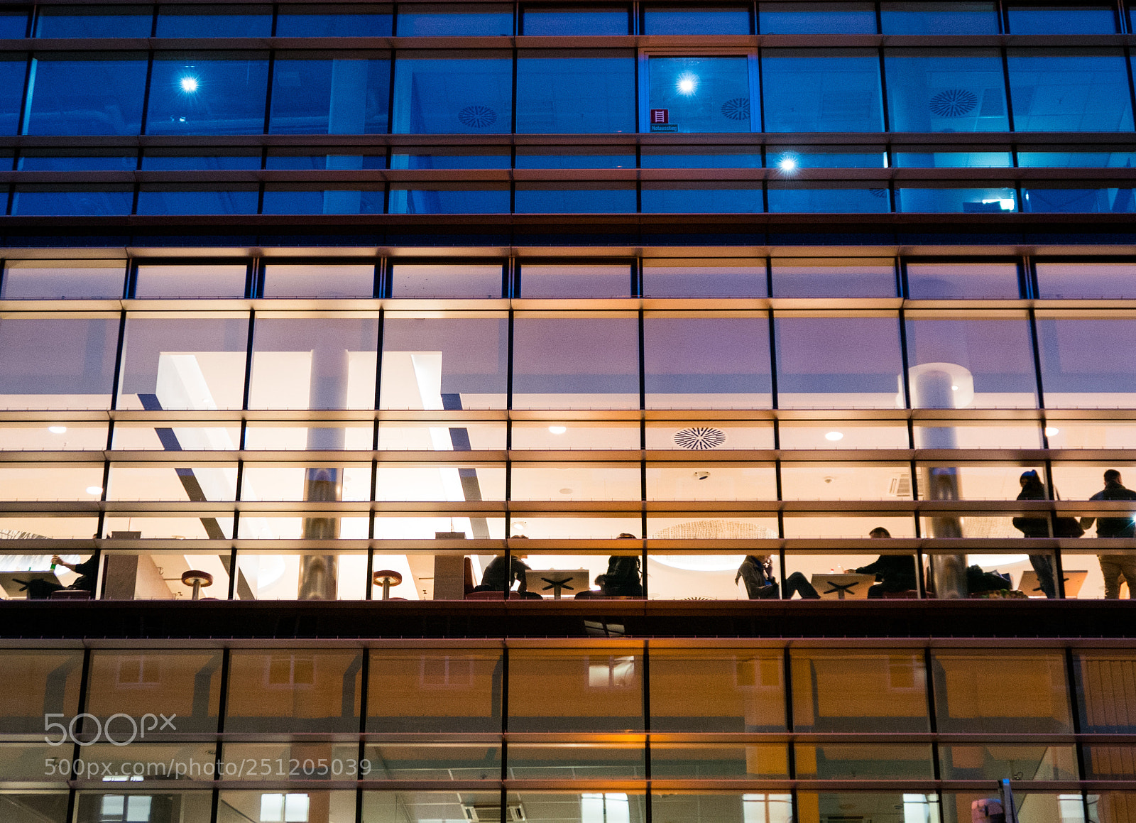 Panasonic Lumix DMC-LX100 sample photo. People working late photography