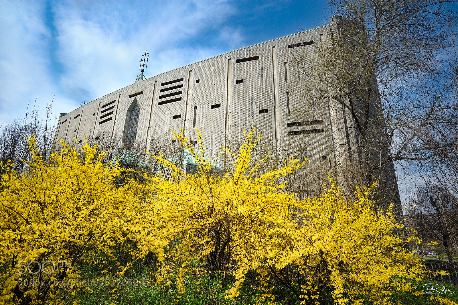 Nikon D3 sample photo. Gio ponti , church photography