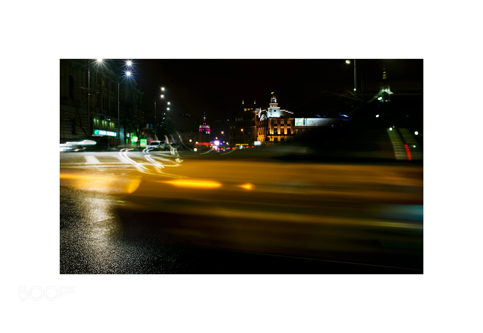 Nikon D610 sample photo. Yellow cab photography