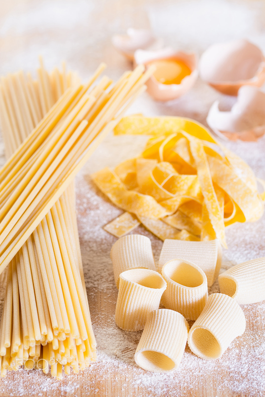 Nikon D7100 sample photo. Raw pasta photography
