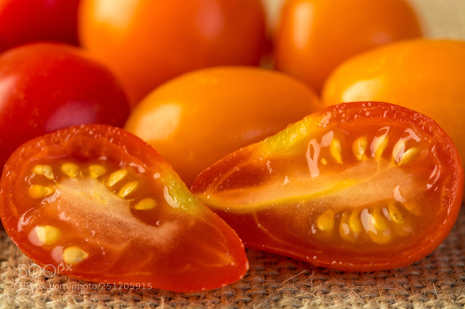Nikon D7100 sample photo. Tomato open in half photography
