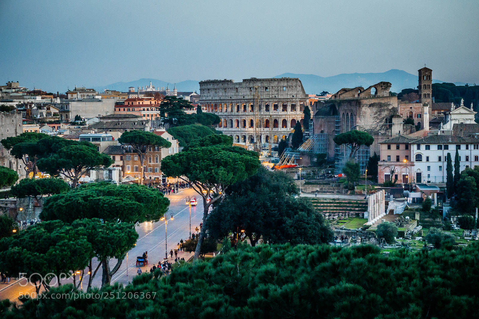 Sony a6000 sample photo. Roman panorama photography