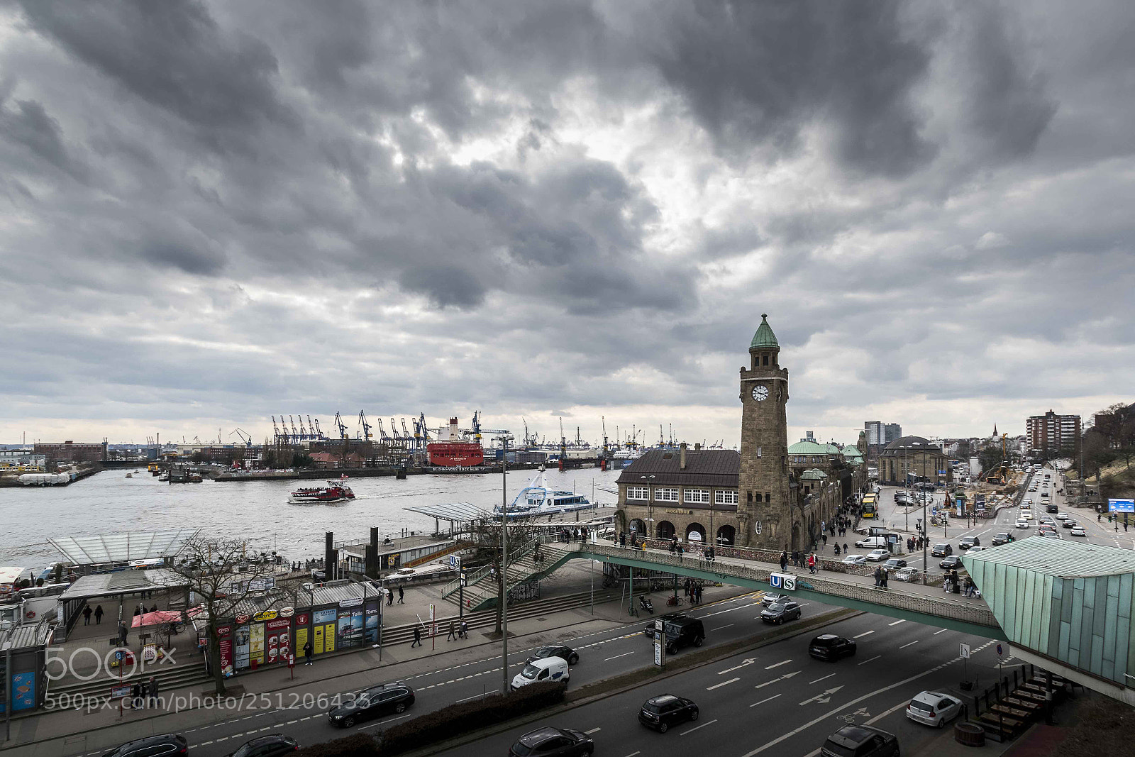 Nikon D5500 sample photo. Hamburger hafen photography