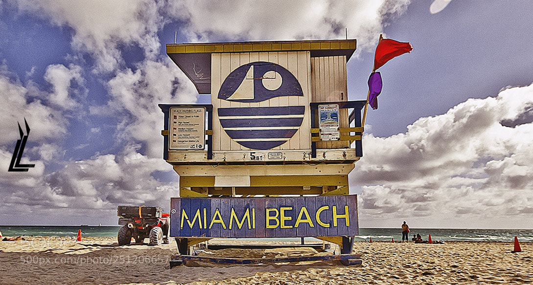 Canon EOS 60D sample photo. South beach promo photography