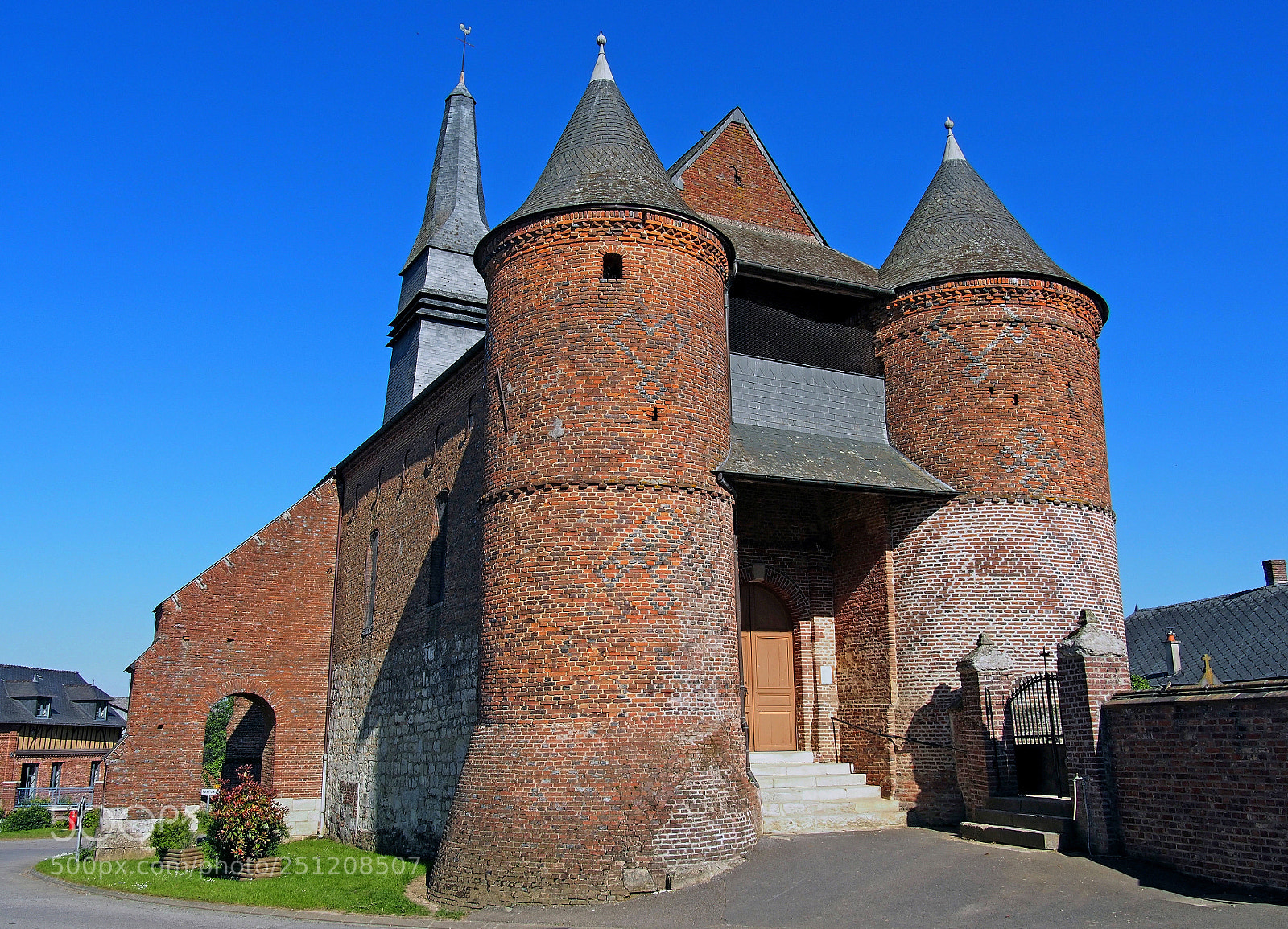 Olympus OM-D E-M5 sample photo. Eglise d'archon aisne photography
