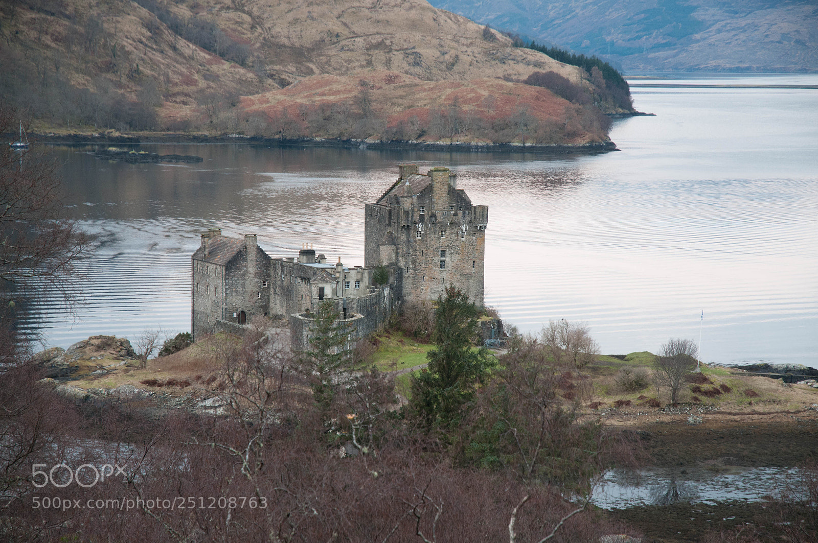 Nikon D300 sample photo. Eilean donan castle photography