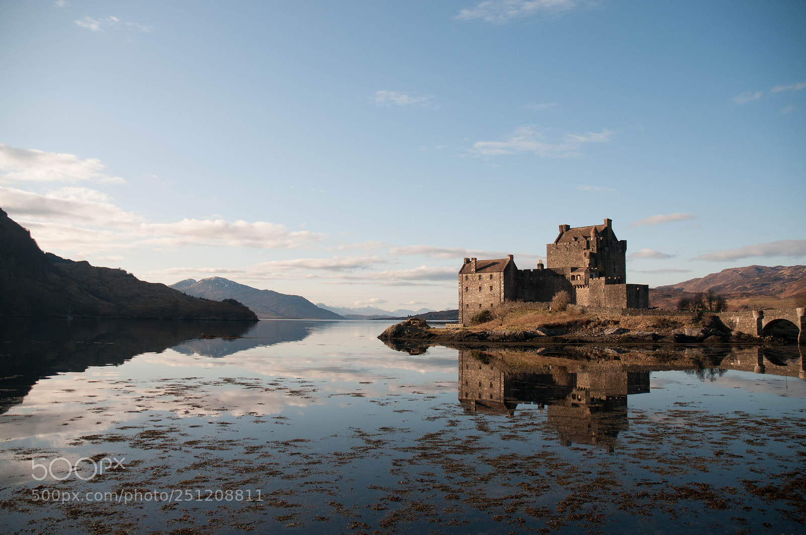 Nikon D300 sample photo. Eilean donan castle photography