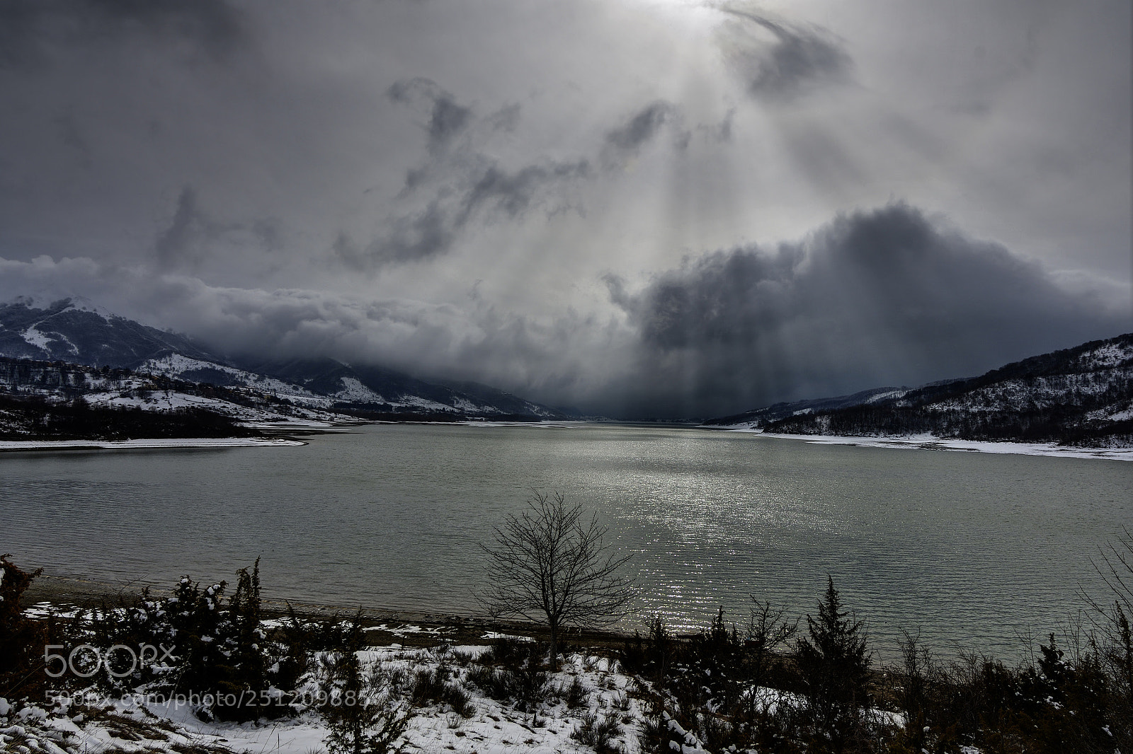 Nikon D500 sample photo. Lago di campotosto photography