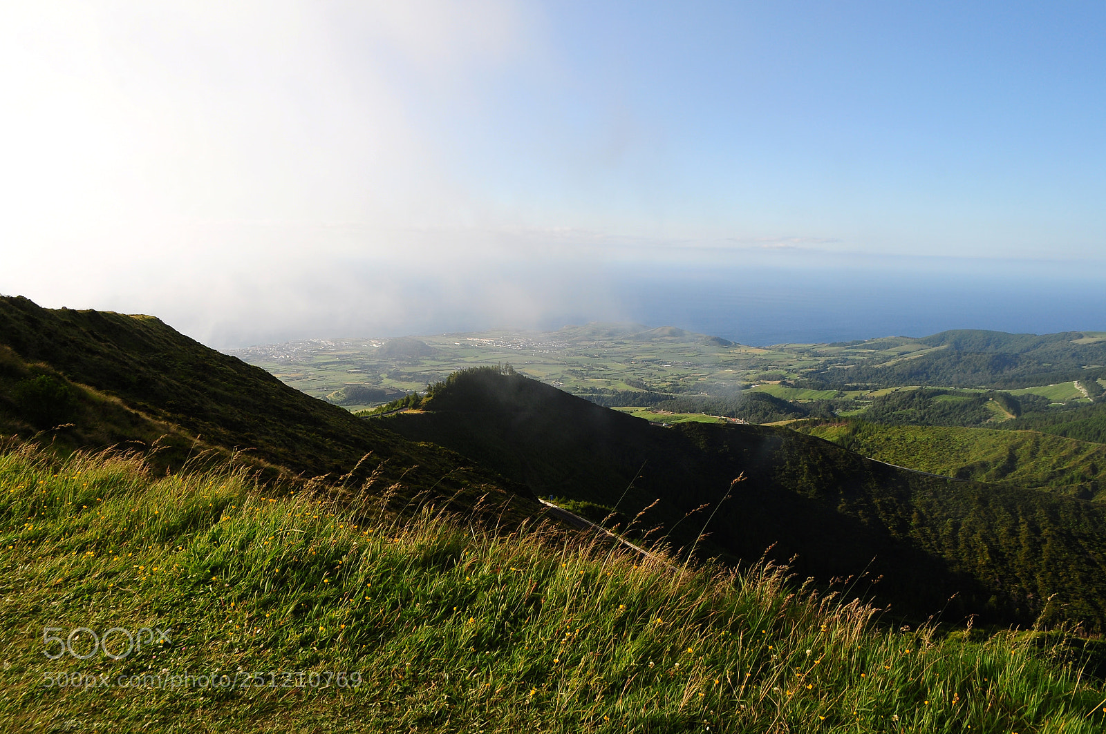 Nikon D5000 sample photo. Fog from the ocean photography