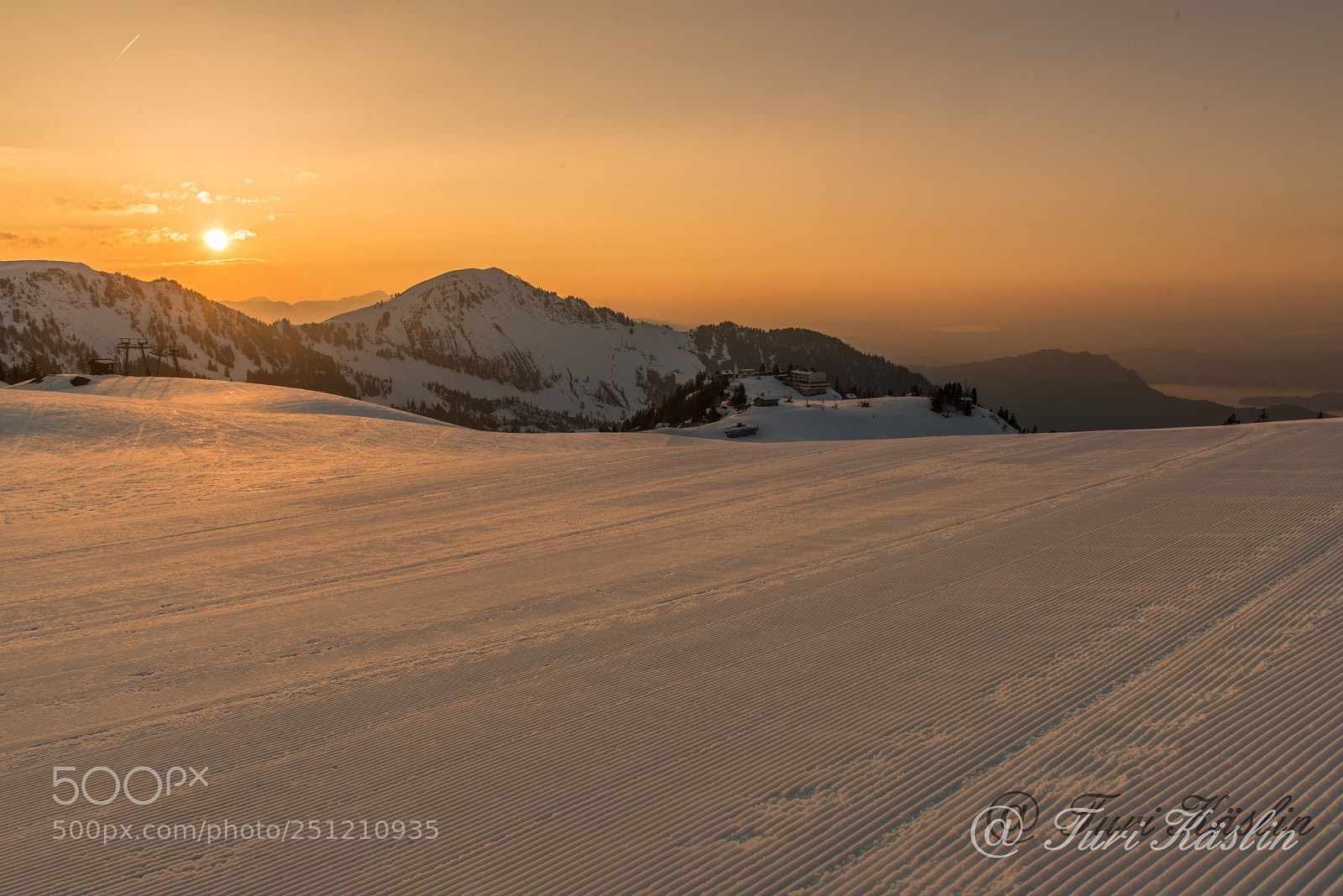 Nikon D800E sample photo. Sunset on klewenalp photography