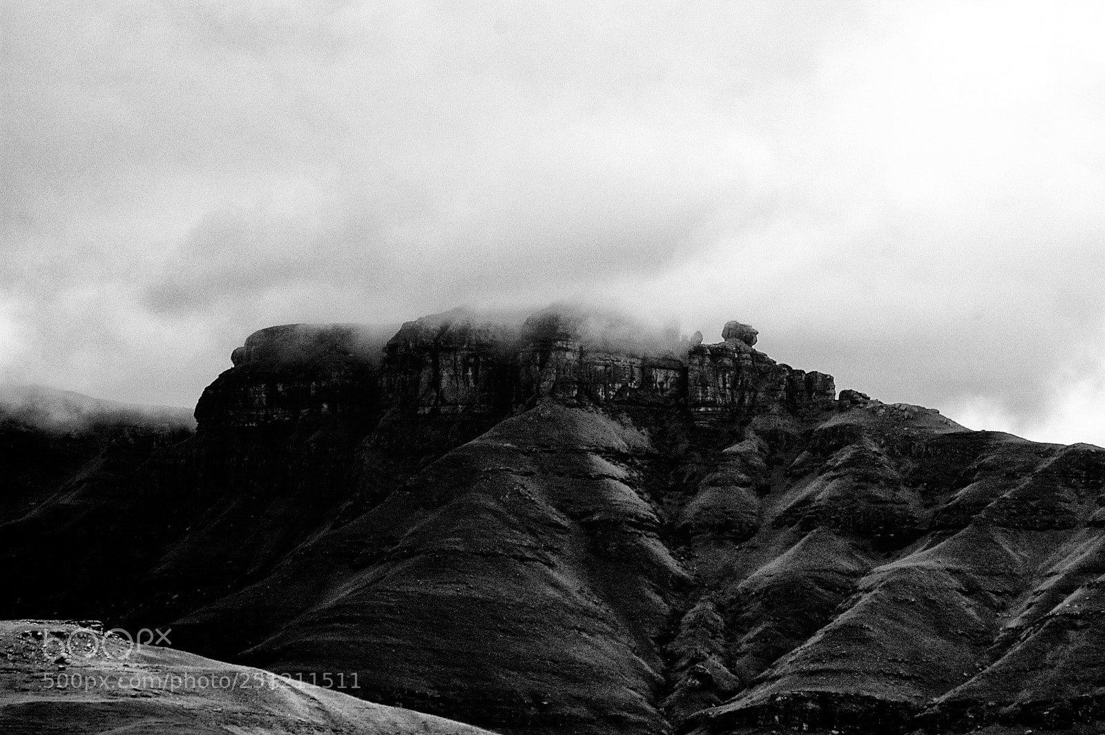 Nikon D70 sample photo. Drakensberg blues photography