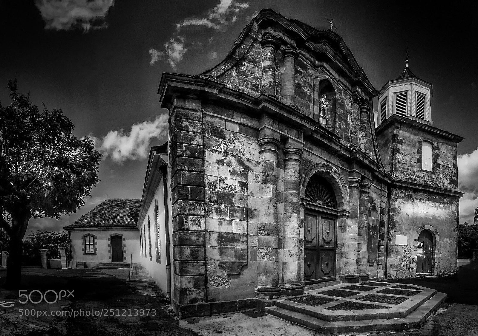 Apple iPhone 6 Plus sample photo. A church in martinique  photography