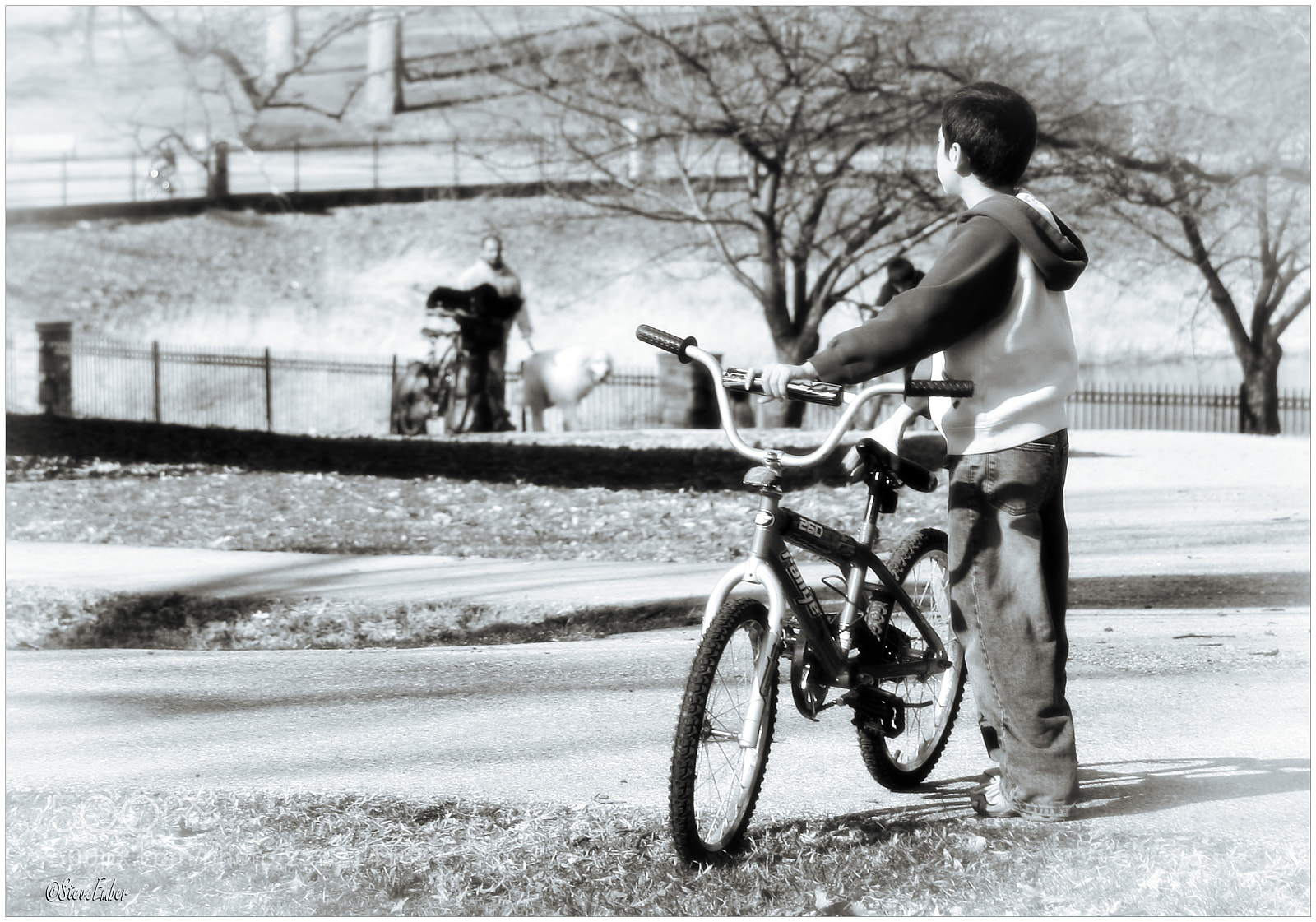 Canon EOS 40D sample photo. Scene in the park photography