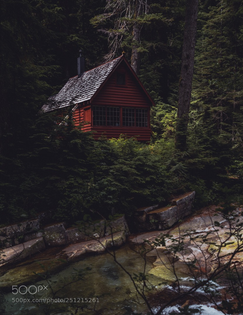 Nikon D7100 sample photo. Big red house  photography