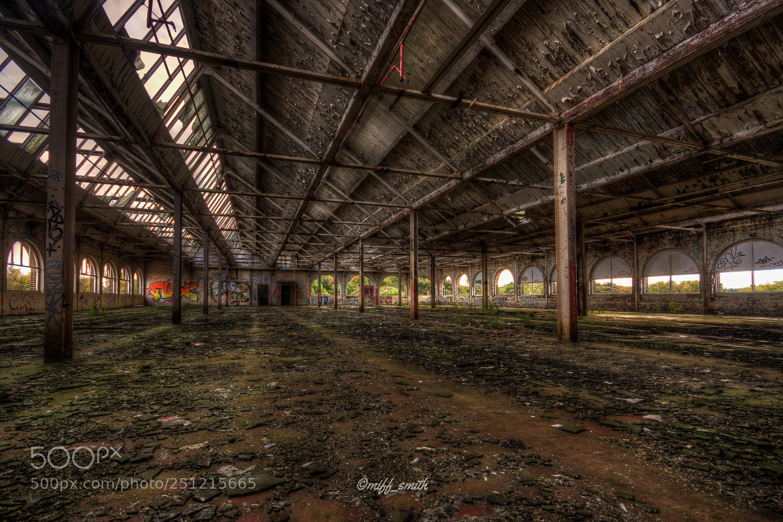 Nikon D5500 sample photo. Abandoned mill, preston, uk photography