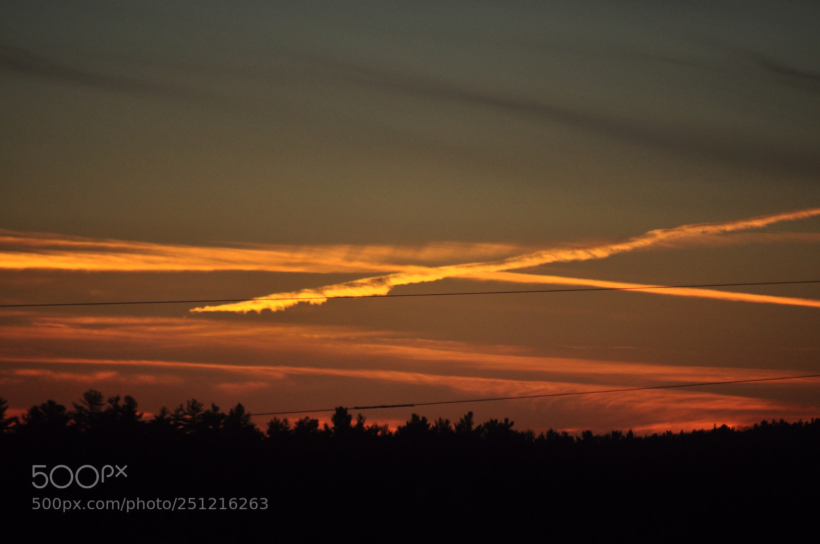 Nikon D5000 sample photo. Sky writer photography