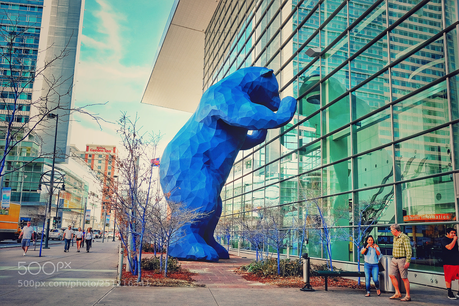 Fujifilm X-T10 sample photo. Convention center downtown denver photography