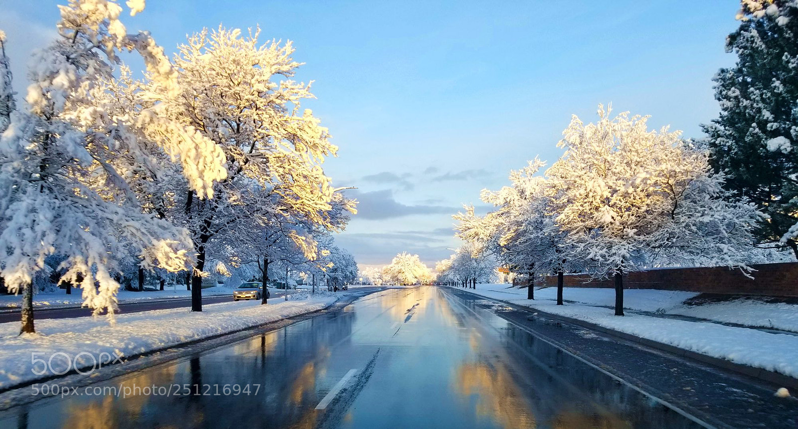 Samsung Galaxy S8 sample photo. Snowy sunrise photography