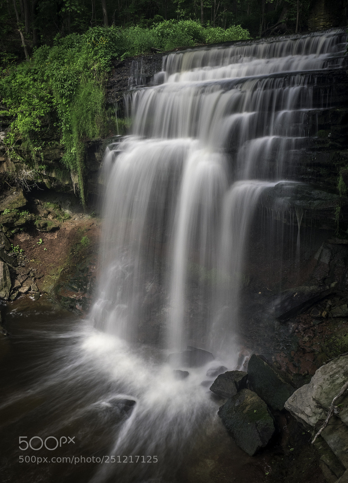 Olympus OM-D E-M1 sample photo. Smokey hollow falls photography