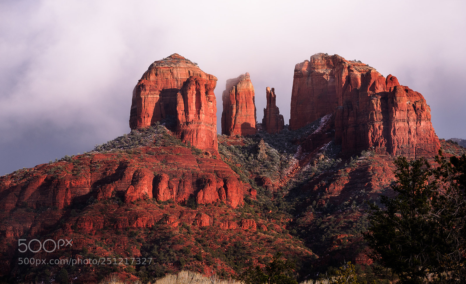 Nikon D810 sample photo. Sundown in sedona photography