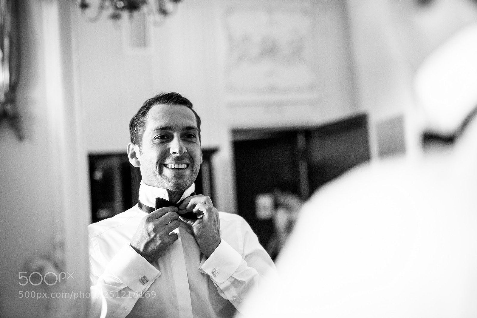 Canon EOS 5D Mark II sample photo. Getting ready groom photography